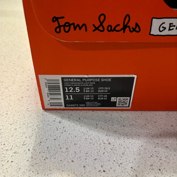 Tom Sachs General Purpose shoe